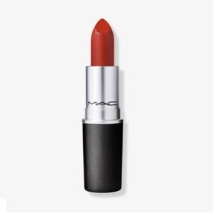 (LGSF) MAC Matte Lipstick #602 Chili, No Shine Long Wearing Warm Brick Red .10oz